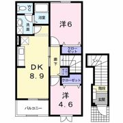 アスピラシオンⅡの間取り画像