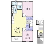 エスペランサ恵夢の間取り画像