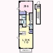 グリーンヒルうぐいすCの間取り画像
