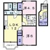 フレーズアンソレイエC棟の間取り画像