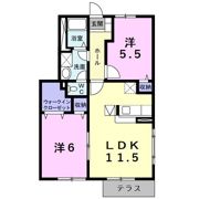 フォンターナの間取り画像