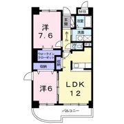 ヴェルハイムの間取り画像