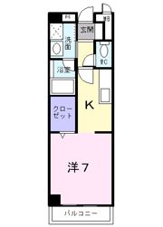 エレガンシア金剛の間取り画像