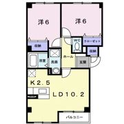 プロムナードⅠの間取り画像
