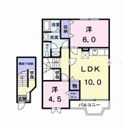 グランツ・マルシバ 2の間取り画像