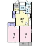 メロディハイム横入川Eの間取り画像