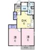 メロディハイム横入川Eの間取り画像