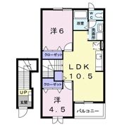 フィオレンテⅡの間取り画像