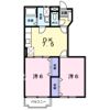 ハピネスAの間取り画像