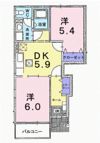 コーストアヴェニューAの間取り画像