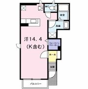 グラン ベルジュ Bの間取り画像
