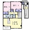 クローネの間取り画像