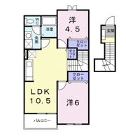 サンリット コートⅠの間取り画像