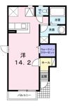 プチレジデンスディーヴァHの間取り画像