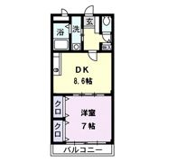 サニーメゾンの間取り画像