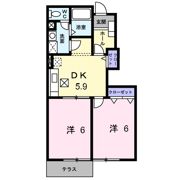 プレッソ あすかの間取り画像