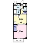 ツインズ葛原東Aの間取り画像