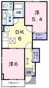 クロノス・ブランシュの間取り画像