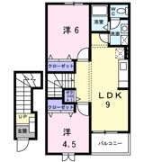 バ－ン・グロリアの間取り画像