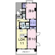 プラティーク谷上の間取り画像