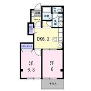 セントレア小野Aの間取り画像