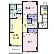 セントレア小野Aの間取り画像