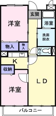 ラ・セラ・イーストの間取り画像