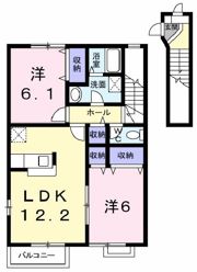 ガーデン ヴィラAの間取り画像