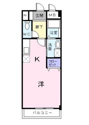 パークサイドパレスの間取り画像