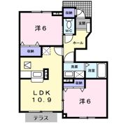 スプレンダーBの間取り画像