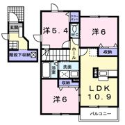 スプレンダーBの間取り画像