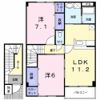 ベルフラワー鳥越の間取り画像