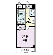 プラシードカーサの間取り画像