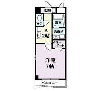 プラシードカーサの間取り画像