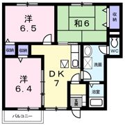 さわやか壱番館の間取り画像