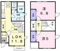 ソレーユCの間取り画像