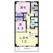 ヒルズ向イ山の間取り画像