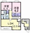 メゾン マロニエの間取り画像