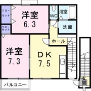 ラフレシール・メゾンⅡの間取り画像