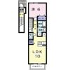 プリュジュールAの間取り画像