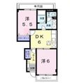 アンソレイエⅡの間取り画像