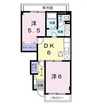 アンソレイエⅡの間取り画像
