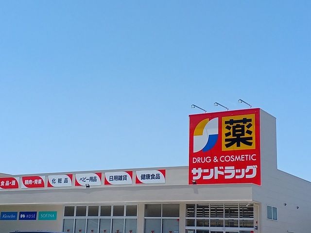 近くのサンドラッグ様まで1,000m（徒歩13分）