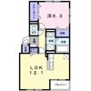 ジェルメ本町の間取り画像