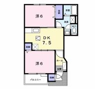 ファースト デューⅠの間取り画像