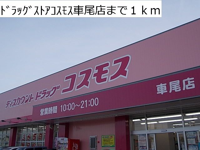 近くのコスモス車尾店まで1,000m（徒歩13分）
