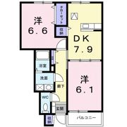 ポラリス Bの間取り画像