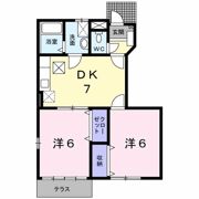 プランタン Bの間取り画像