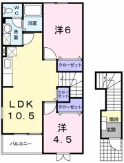 ソレーユFの間取り画像