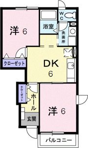 サニーハイツCの間取り画像